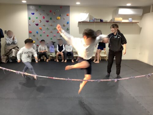 メニューを楽しんでいるところ